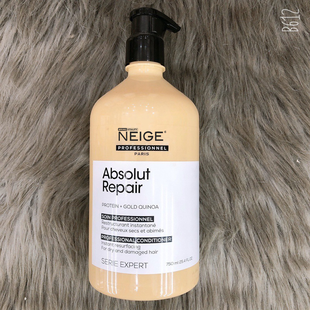 Dầu xả hấp dưỡng Neige Absolut Repair Golden 750ml