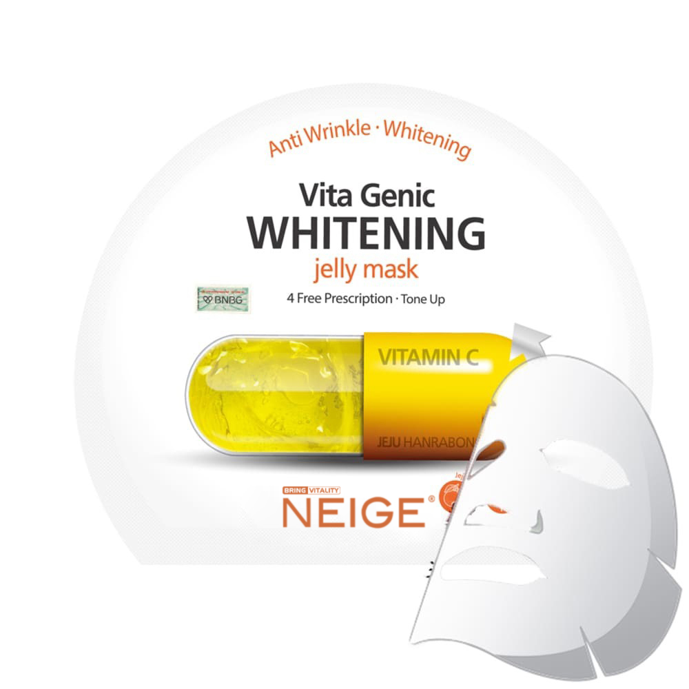 Mặt nạ Neige Vitamin C Dưỡng Sáng Da Vita Genic Whitening Jelly Mask